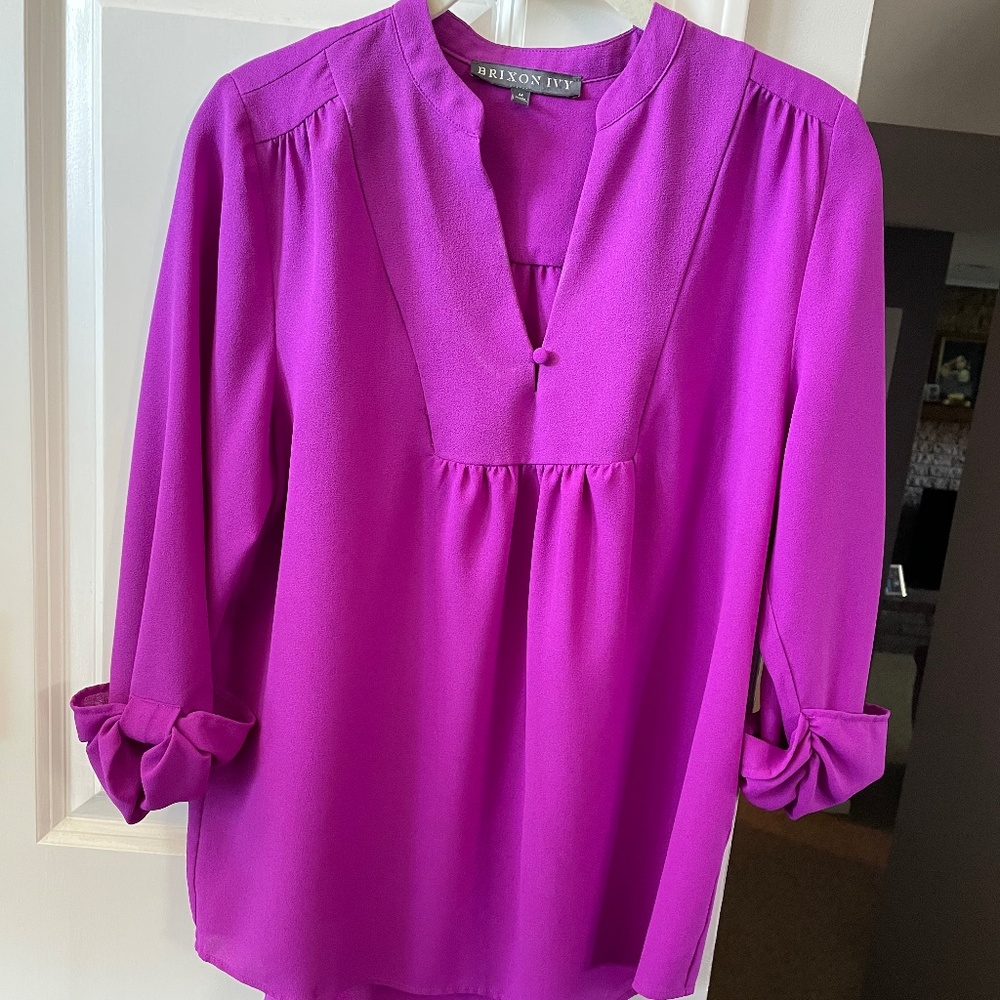 Purple Brixon Ivy Blouse
